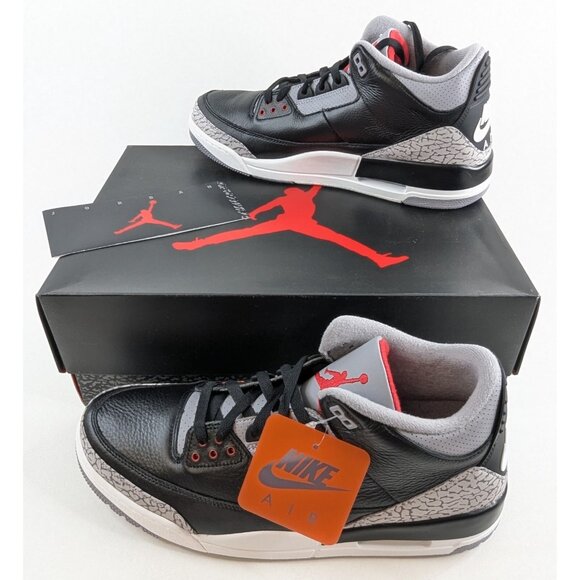 Air Jordan 3 Retro OG Black Cement 2024 – Men’s Size 13 DN3707-010 - NIB main image 15